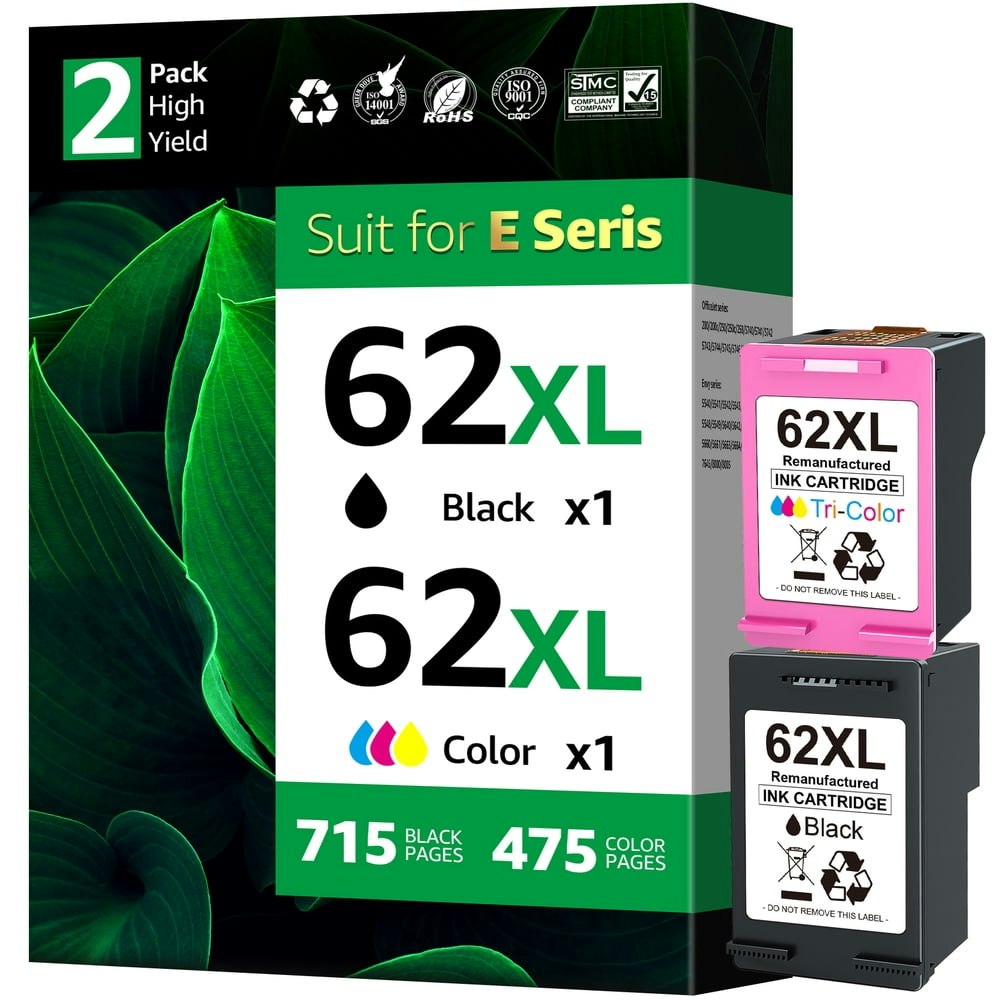HP 62XL Ink Cartridges 2-Pack: $38.68 HP 62XL Ink Cartridges 2-Pack: $38.68