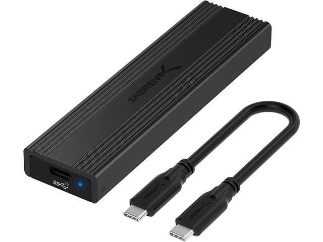 Sabrent USB 3.2 Tool-Free M.2 NVMe and SATA SSD Enclosure: $42.99 Sabrent USB 3.2 Tool-Free M.2 NVMe and SATA SSD Enclosure: $42.99