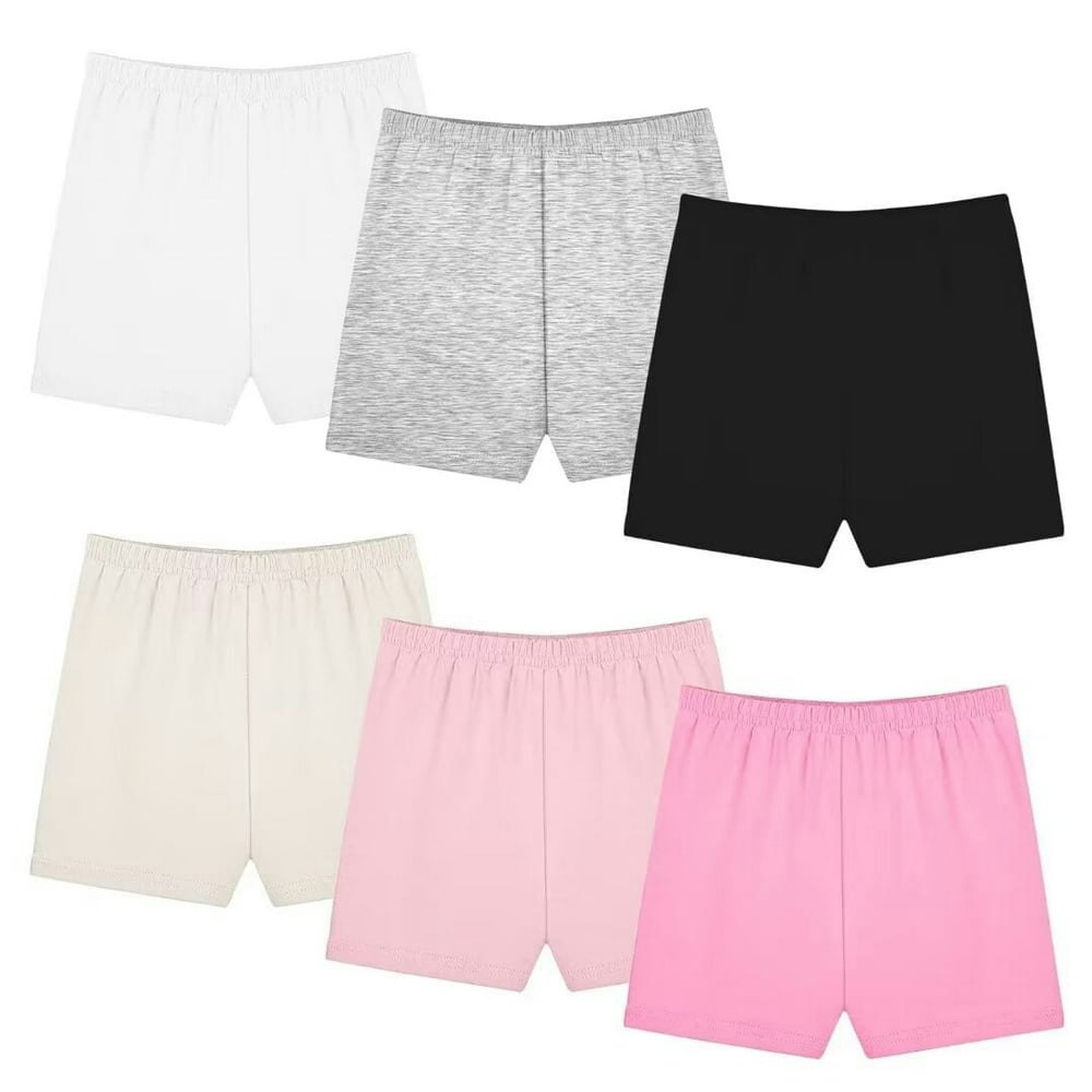 Girls Short Dance Tight Safety Leggings 6-Pack: $11.99 Girls Short Dance Tight Safety Leggings 6-Pack: $11.99