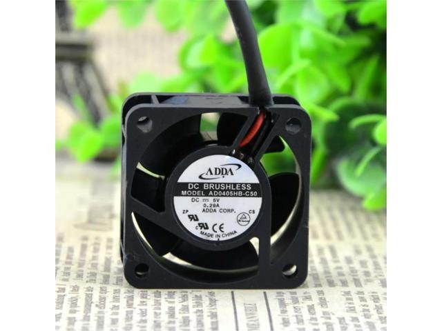 ADDA AD0405HB-C50 40mm 5V Axial Cooling Fan 2-Pack: $28.55 ADDA AD0405HB-C50 40mm 5V Axial Cooling Fan 2-Pack: $28.55