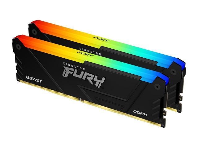 Kingston FURY Beast 64GB (2x32GB) DDR4 3600 Desktop Memory: $1,034.99 Kingston FURY Beast 64GB (2x32GB) DDR4 3600 Desktop Memory: $1,034.99