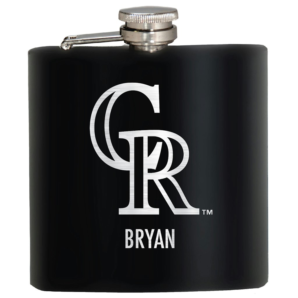 Colorado Rockies 6oz. Stealth Hip Flask: $34.99