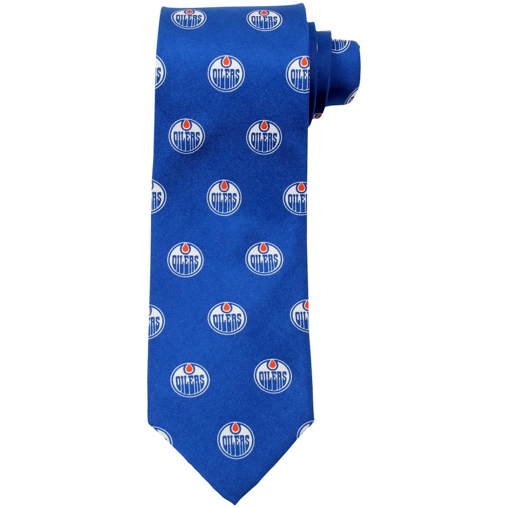 Men's Edmonton Oilers Prep Tie: $35.99 Men's Edmonton Oilers Prep Tie: $35.99