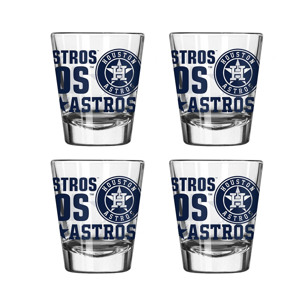 Houston Astros 2-ounce Shot Glass 4-Pack: $29.99 Houston Astros 2-ounce Shot Glass 4-Pack: $29.99