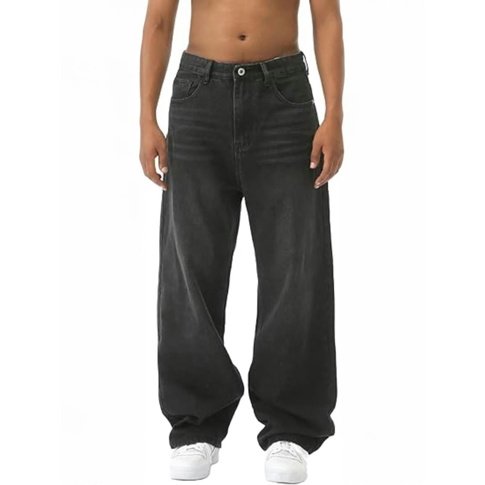 Emmiol Men's Vintage Wide Leg Baggy Jeans: $32.99 Emmiol Men's Vintage Wide Leg Baggy Jeans: $32.99