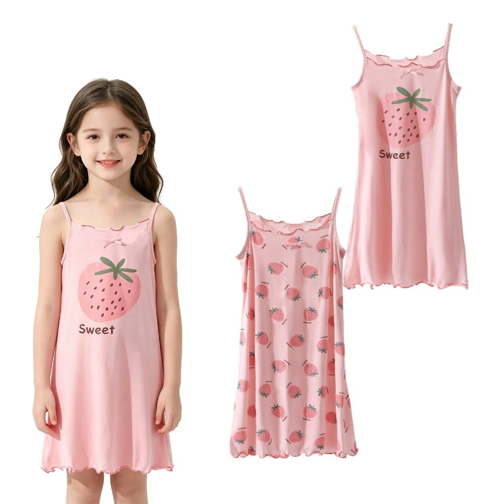 HuaAngel Girls Soft Nightgown 2-Pack: $23.89 HuaAngel Girls Soft Nightgown 2-Pack: $23.89