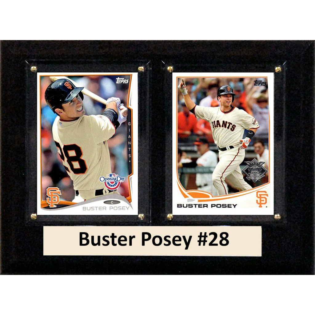 Buster Posey San Francisco Giants 6" x 8" Plaque: $29.99 Buster Posey San Francisco Giants 6" x 8" Plaque: $29.99
