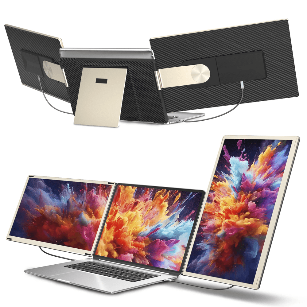 15.6-inch Portable Triple Laptop Screen Extender: $259.99