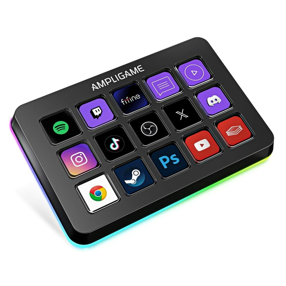 Fifine D6 15-Key Stream Controller: $64.99