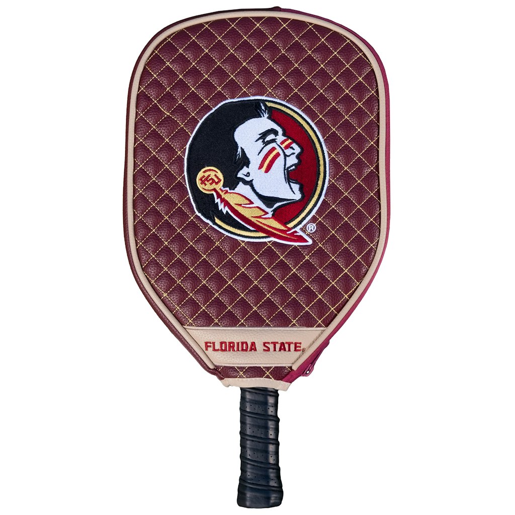 Florida State Seminoles Quilted Pickleball Paddle Cover: $59.99 Florida State Seminoles Quilted Pickleball Paddle Cover: $59.99