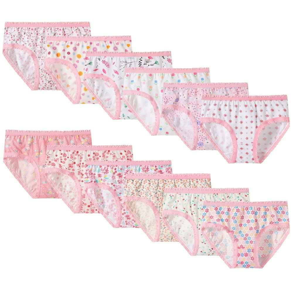 Yintry Girls 12-Pack Breathable Briefs: $13.99 Yintry Girls 12-Pack Breathable Briefs: $13.99