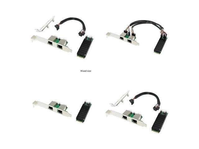 2.5Gbps PCI-E Dual-Port RJ45 Ethernet Network Card: $53.79 2.5Gbps PCI-E Dual-Port RJ45 Ethernet Network Card: $53.79