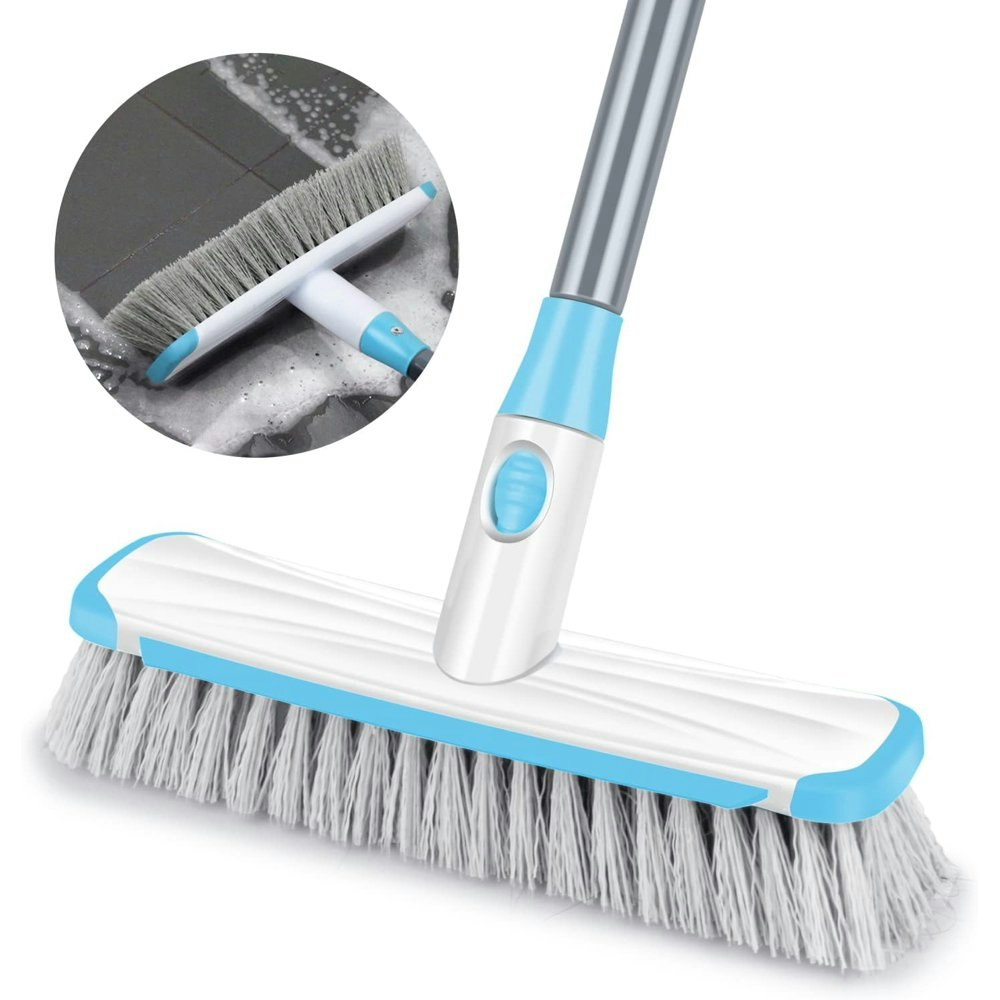 Sugarday Floor Scrub Brush with Long Handle: $13.99 Sugarday Floor Scrub Brush with Long Handle: $13.99