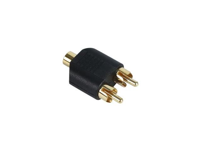 3.5mm Female to 2-RCA Male Audio Adapter: $10.56 3.5mm Female to 2-RCA Male Audio Adapter: $10.56
