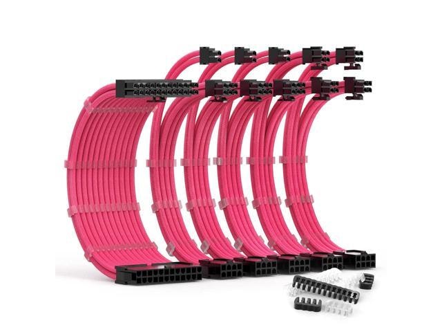 ATX Power Supply Sleeved Cable Extension Kit 30cm 6-Pack: $58.89 ATX Power Supply Sleeved Cable Extension Kit 30cm 6-Pack: $58.89