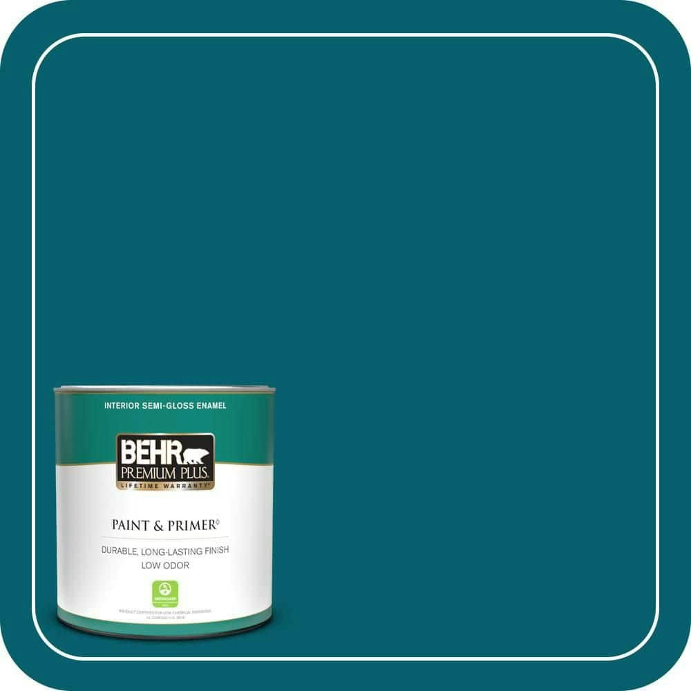 Galapagos Semi-Gloss Interior Enamel Paint and Primer 1-Quart Can: $20.48