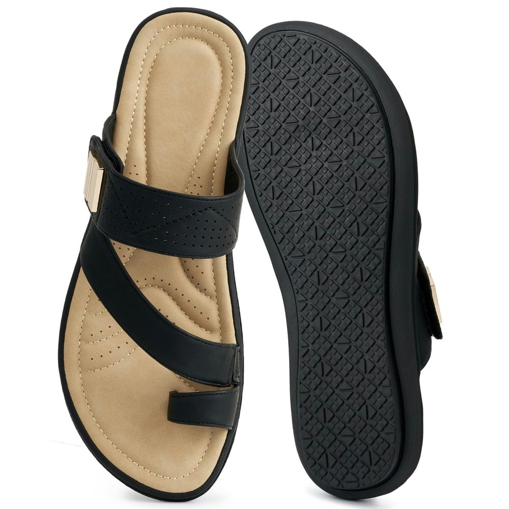 Ecetana Women's Slide Sandals: $16.99 Ecetana Women's Slide Sandals: $16.99