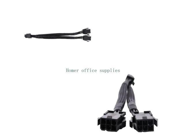 Dual Mini 6-Pin to 8-Pin PCIe Power Adapter Cable: $19.42 Dual Mini 6-Pin to 8-Pin PCIe Power Adapter Cable: $19.42