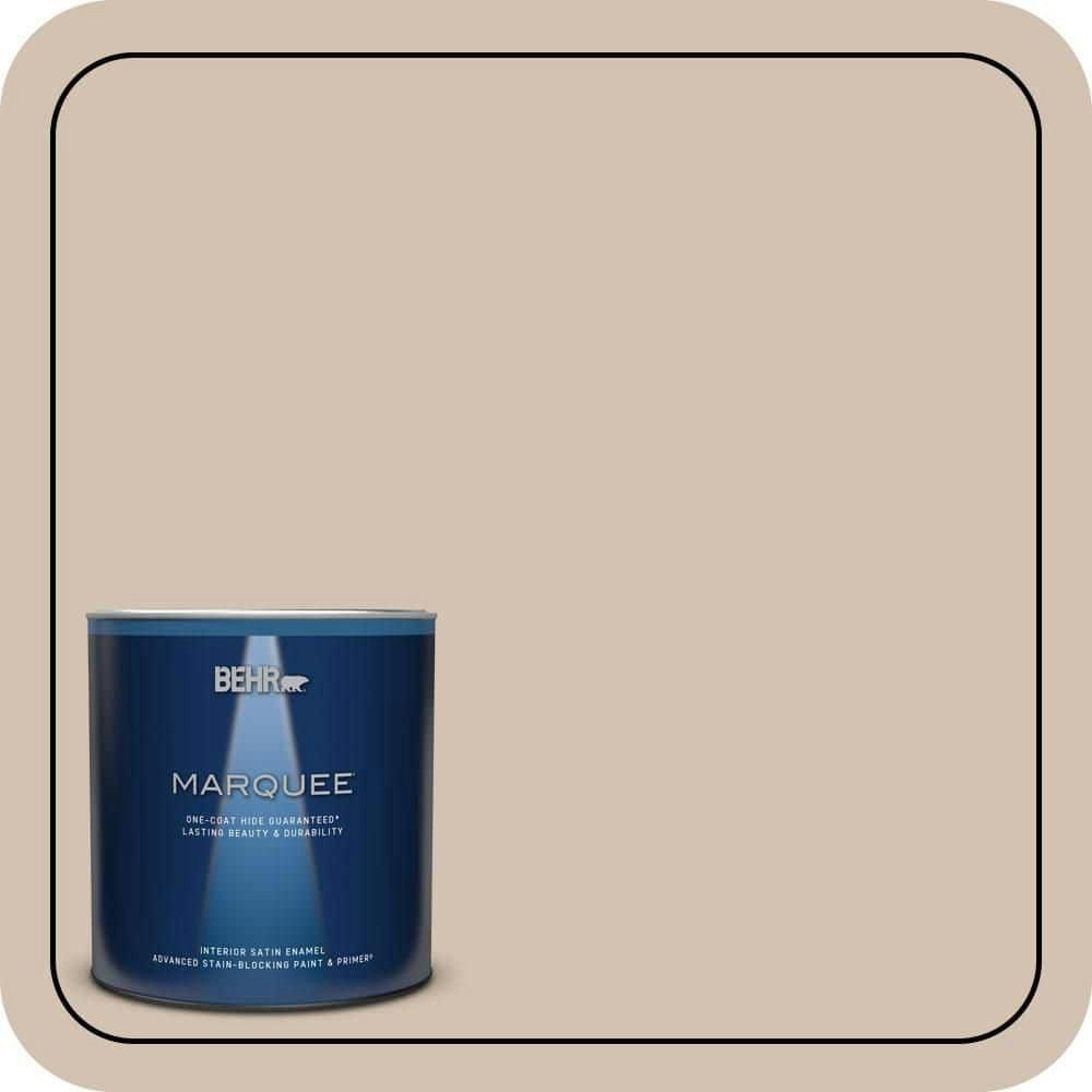 Autumn Haze Satin Enamel Interior Paint and Primer 1-Quart: $28.98