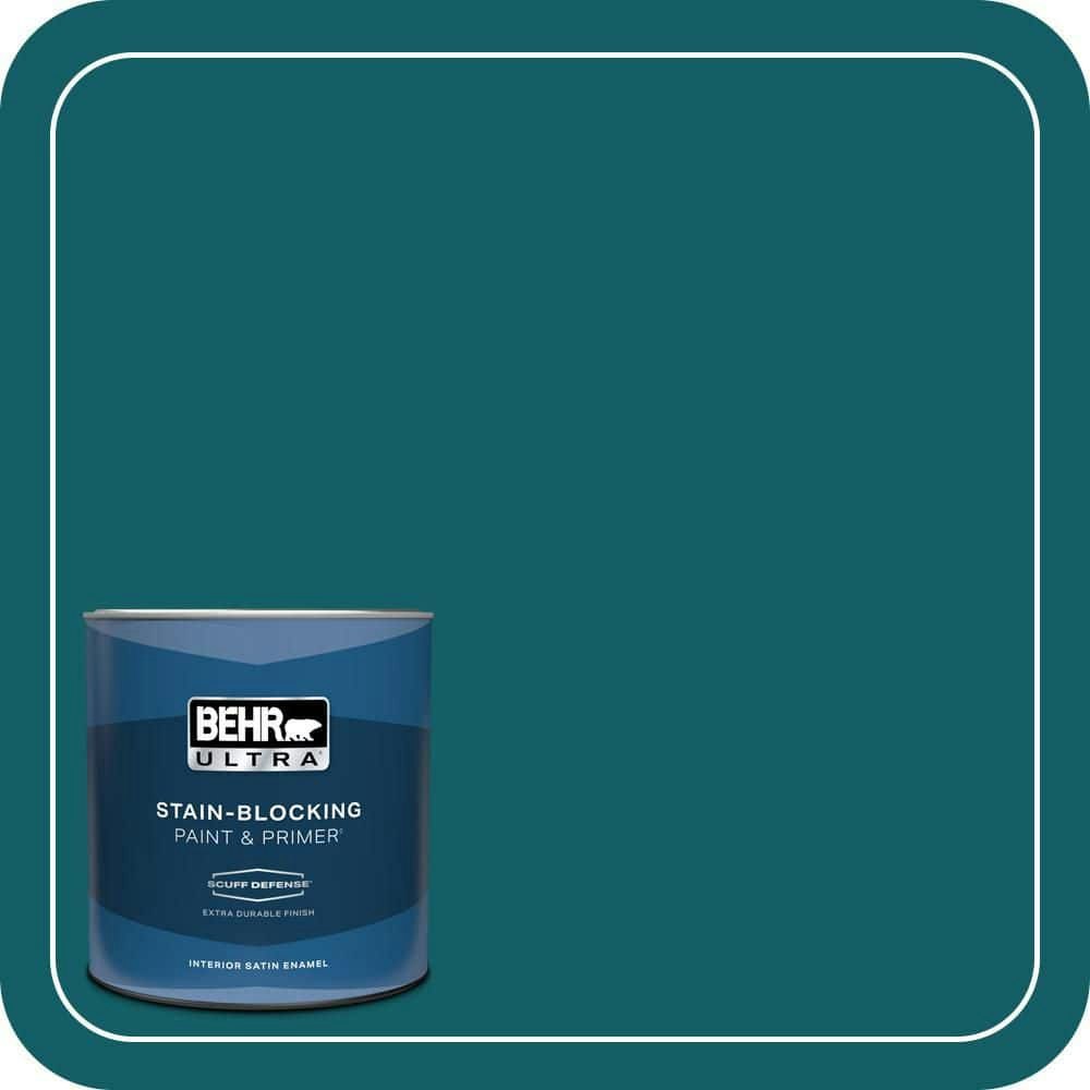 Tropical Skies Satin Enamel Interior Paint & Primer 1-Quart: $23.98