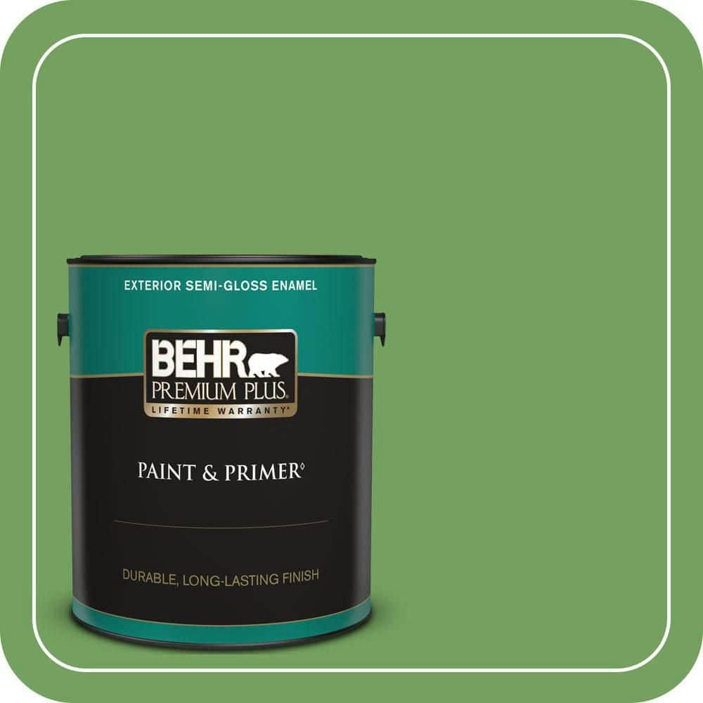 Behr Parakeet 1-Gallon Semi-Gloss Exterior Paint and Primer: $51.98
