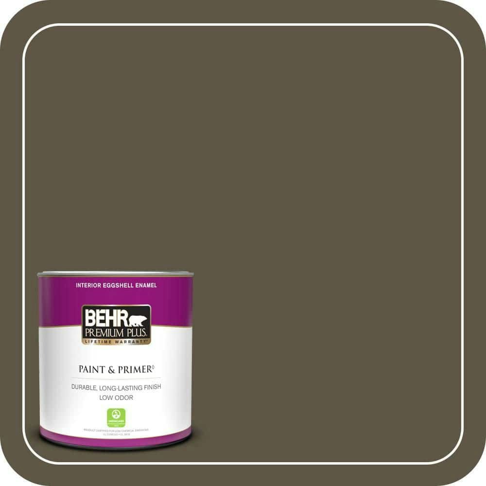 Behr Premium 1-Quart Chocolate Cupcake Eggshell Interior Paint and Primer: $18.48 Behr Premium 1-Quart Chocolate Cupcake Eggshell Interior Paint and Primer: $18.48