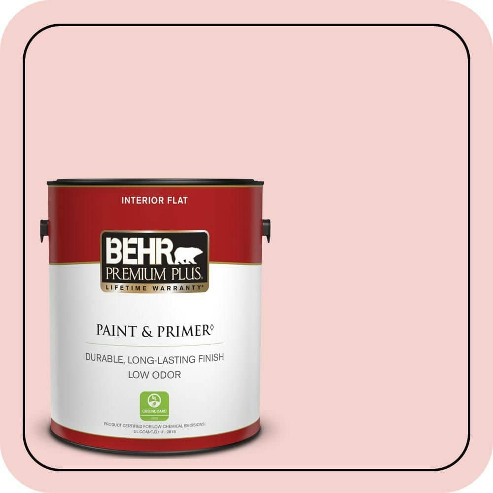 Behr Pinky Promise Flat Interior Paint and Primer 1-Gallon: $34.98 Behr Pinky Promise Flat Interior Paint and Primer 1-Gallon: $34.98