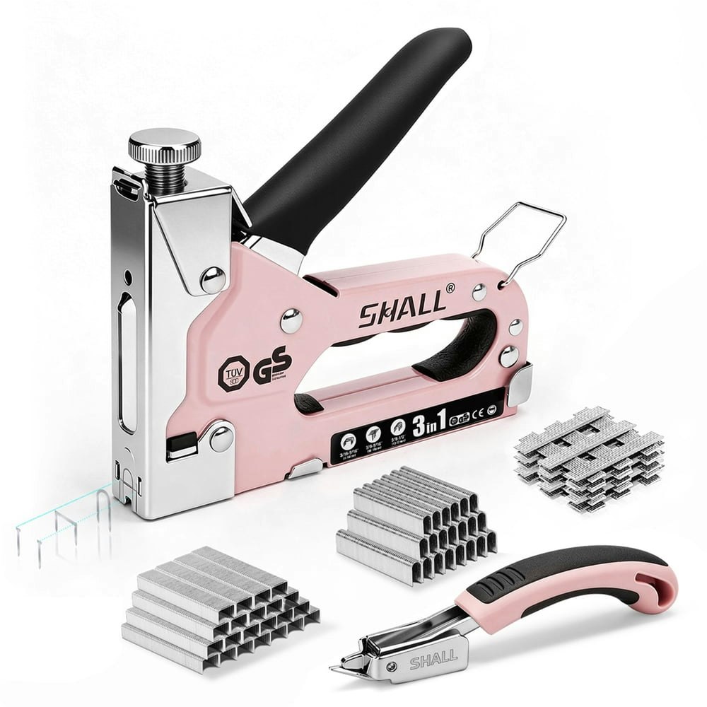 Shall 3-in-1 Heavy Duty Staple Gun Kit: $17.99 Shall 3-in-1 Heavy Duty Staple Gun Kit: $17.99