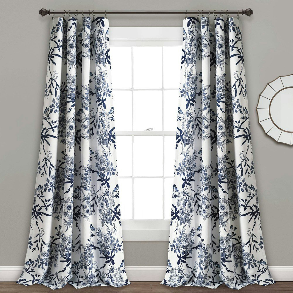 Lush Decor 52" x 95" Botanical Garden Light Filtering Curtain Panels 2-Pack: $75.99 Lush Decor 52" x 95" Botanical Garden Light Filtering Curtain Panels 2-Pack: $75.99