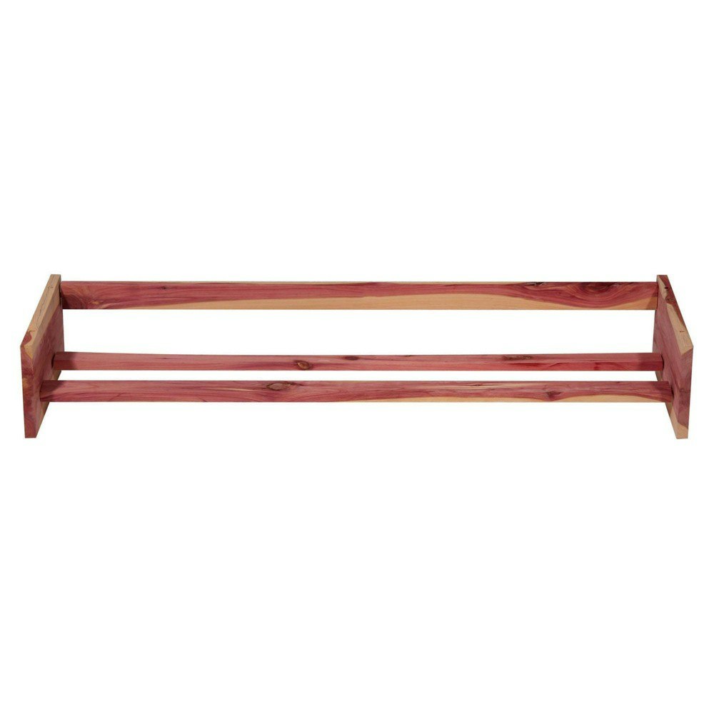 Household Essentials Stackable Cedar Shoe Rack: $38.99 Household Essentials Stackable Cedar Shoe Rack: $38.99