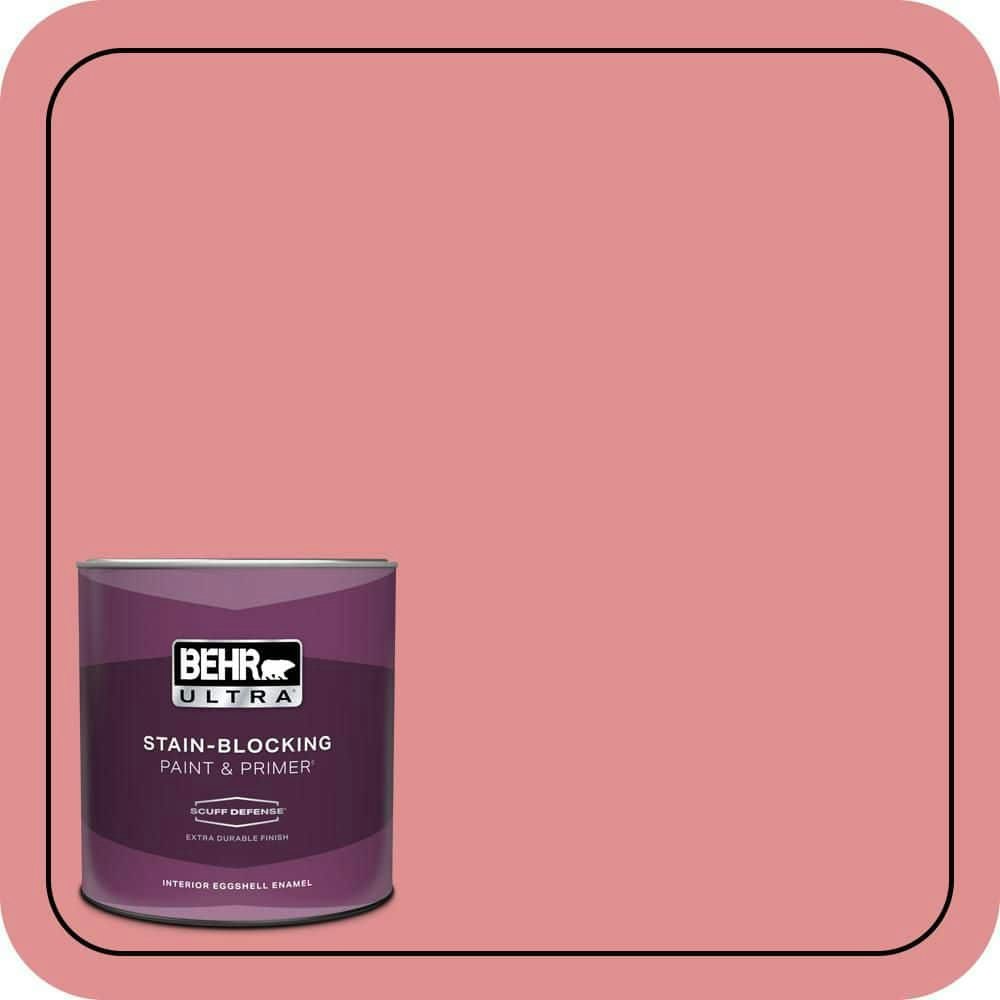Fresh Pink Extra Durable Eggshell Interior Paint and Primer 1-Quart: $22.98 Fresh Pink Extra Durable Eggshell Interior Paint and Primer 1-Quart: $22.98