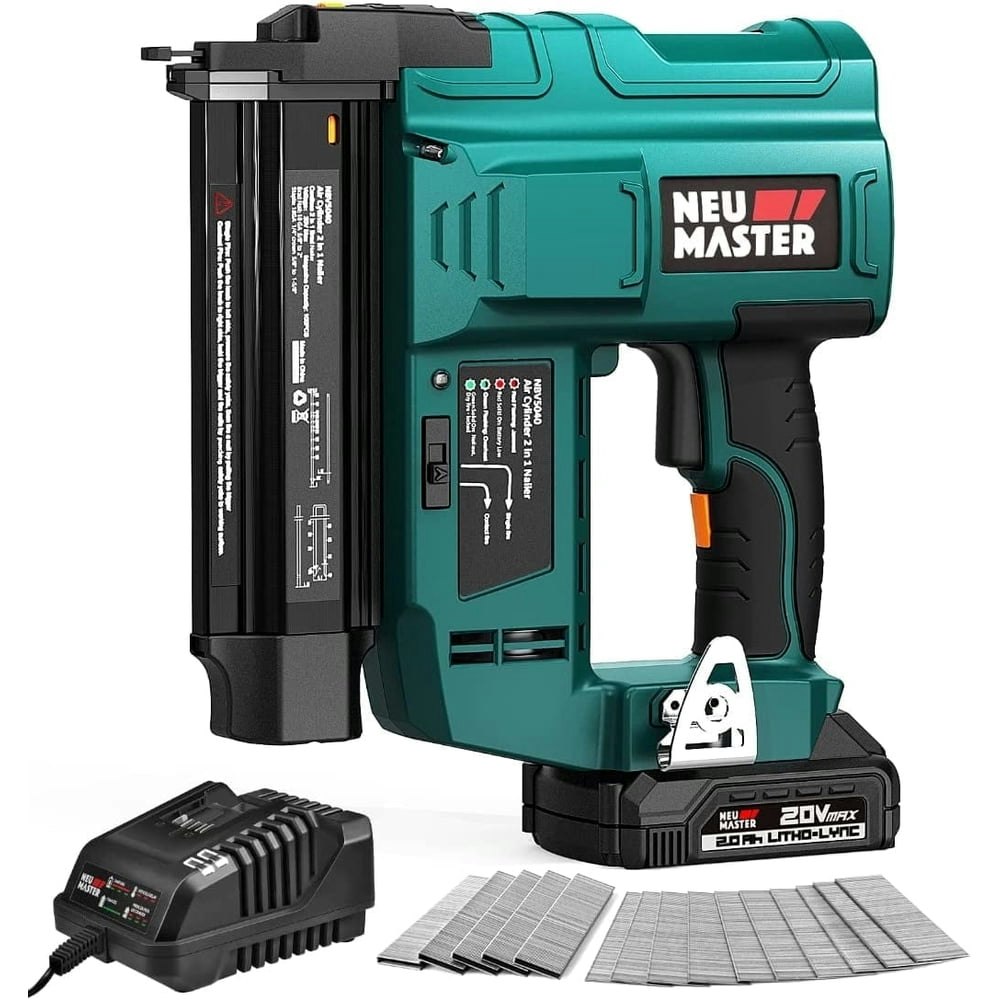 Neu Master 18-Gauge Cordless 2-in-1 Nail and Staple Gun: $113.99 Neu Master 18-Gauge Cordless 2-in-1 Nail and Staple Gun: $113.99