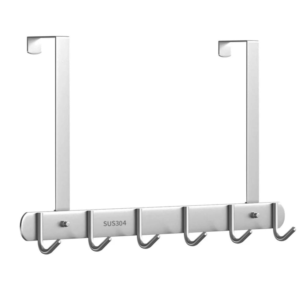 Viiwii Over-the-Door 6-Hook Coat Rack: $8.90 Viiwii Over-the-Door 6-Hook Coat Rack: $8.90