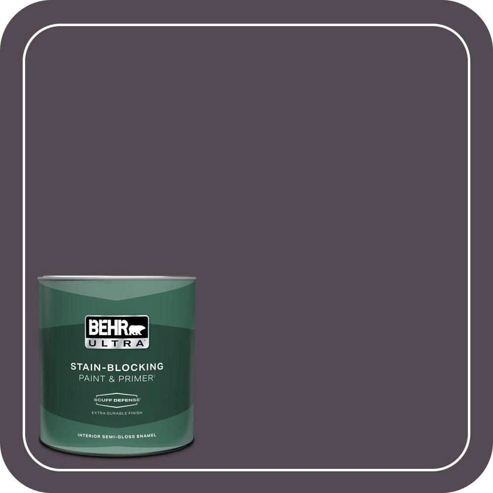 1-Quart Deep Mulberry Semi-Gloss Interior Enamel Paint and Primer: $24.98 1-Quart Deep Mulberry Semi-Gloss Interior Enamel Paint and Primer: $24.98