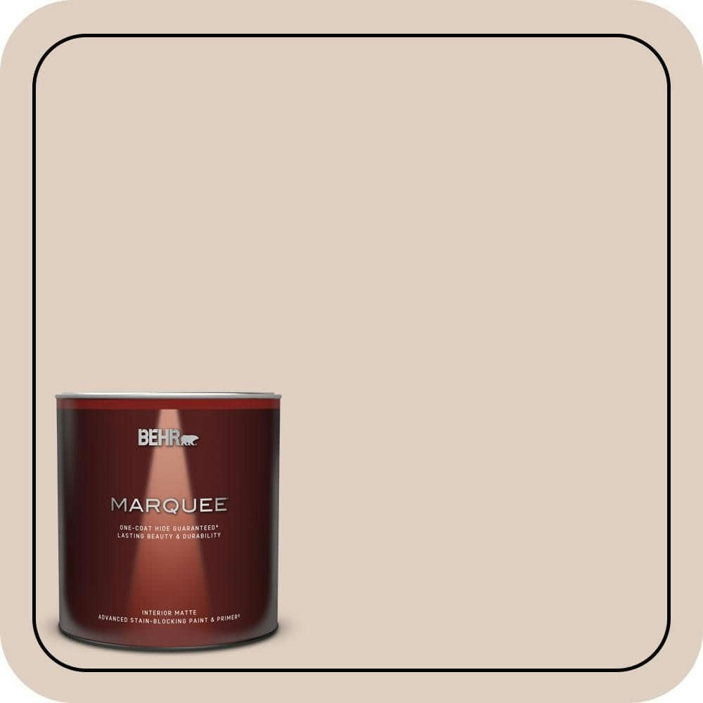 Winsome Beige 1-Quart Matte Interior Paint and Primer: $26.98