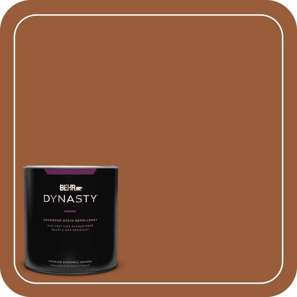 Behr Chestnut Stallion 1-Quart Eggshell Interior Paint and Primer: $32.98 Behr Chestnut Stallion 1-Quart Eggshell Interior Paint and Primer: $32.98