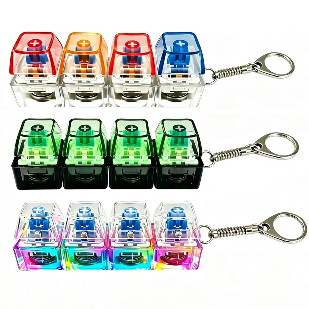 Keyboard Fidget Keychain Toy 3-Pack: $12.99 Keyboard Fidget Keychain Toy 3-Pack: $12.99
