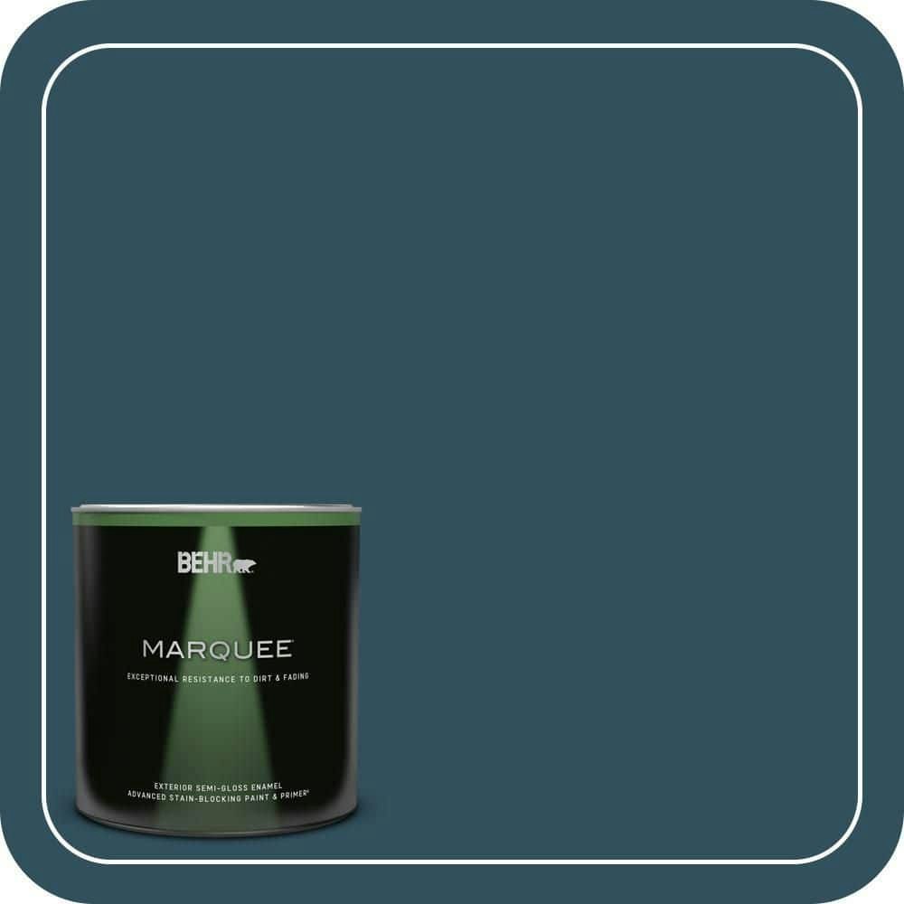Behr Velvet Evening Semi-Gloss Exterior Paint & Primer 1-Quart: $35.98 Behr Velvet Evening Semi-Gloss Exterior Paint & Primer 1-Quart: $35.98