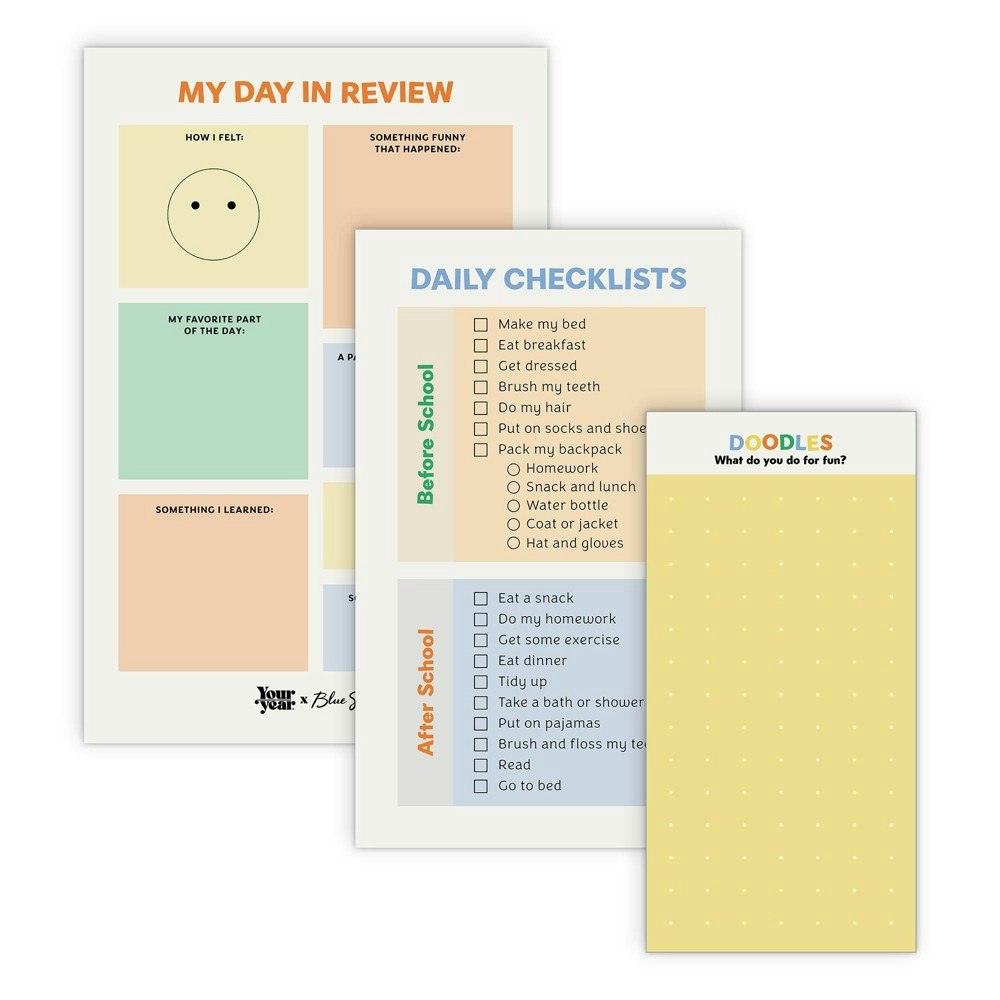 Blue Sky Elementary Task Pads 3-Pack: $9.99 Blue Sky Elementary Task Pads 3-Pack: $9.99