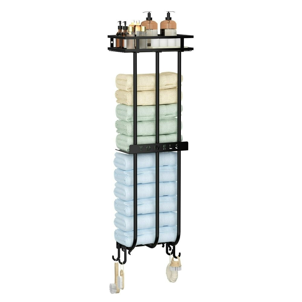 Wall-Mounted Bathroom Towel Rack: $27.99 Wall-Mounted Bathroom Towel Rack: $27.99