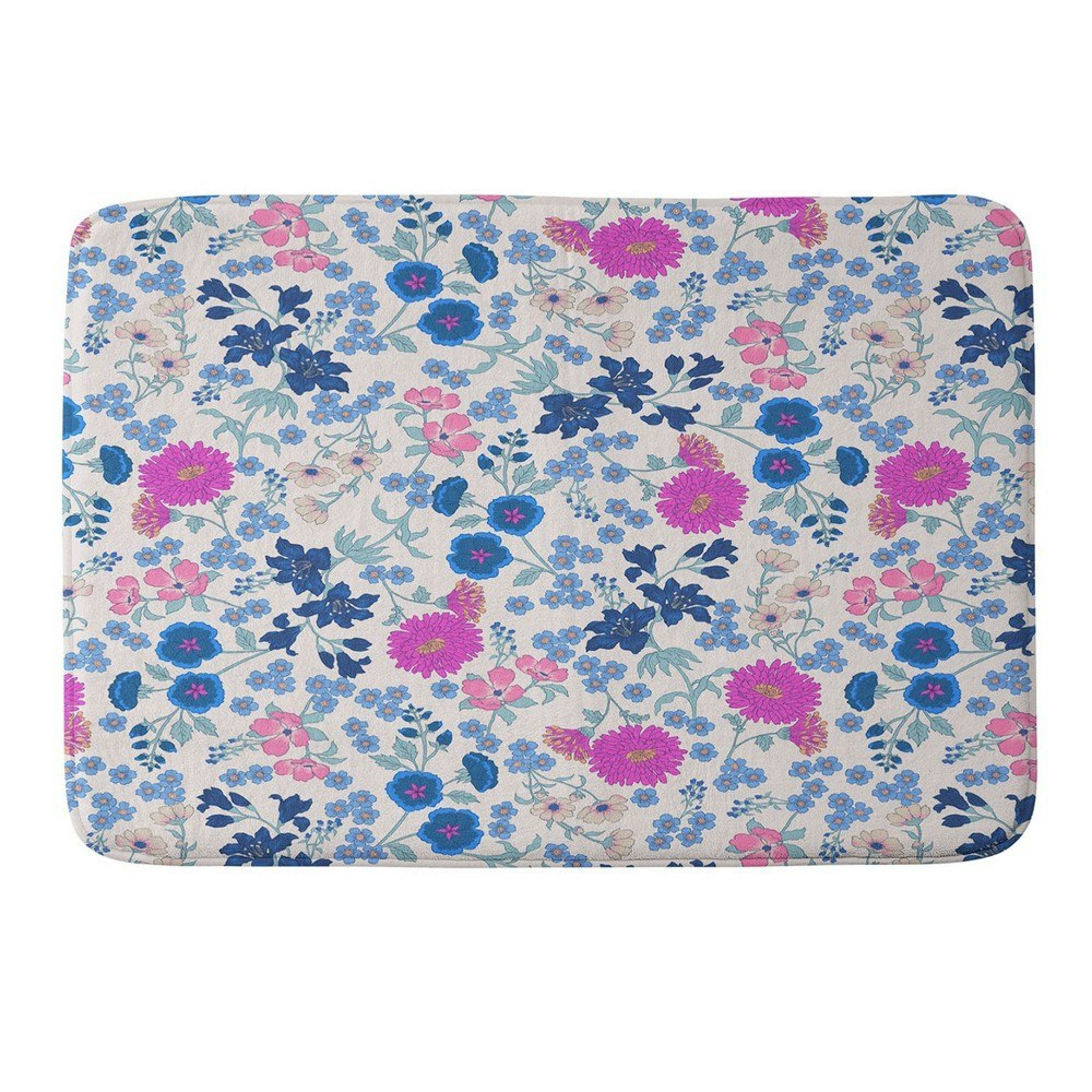 Deny Designs Schatzi Brown Audrey Floral Memory Foam Bath Mat: $65.99 Deny Designs Schatzi Brown Audrey Floral Memory Foam Bath Mat: $65.99