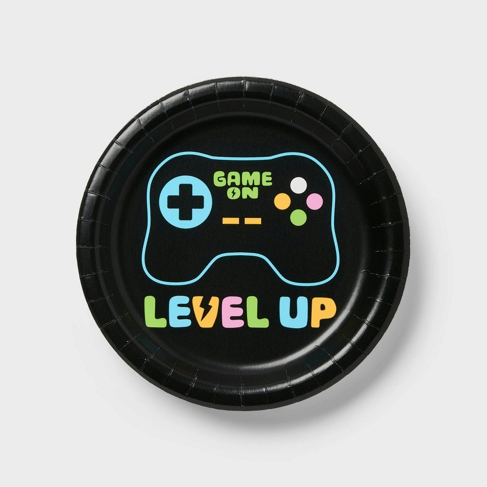 Spritz Level Up Video Game Controller Paper Plates 20-Pack: $3 Spritz Level Up Video Game Controller Paper Plates 20-Pack: $3