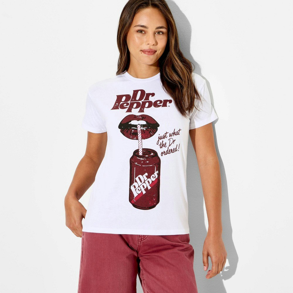 Women's Dr. Pepper Graphic T-Shirt: $12 Women's Dr. Pepper Graphic T-Shirt: $12