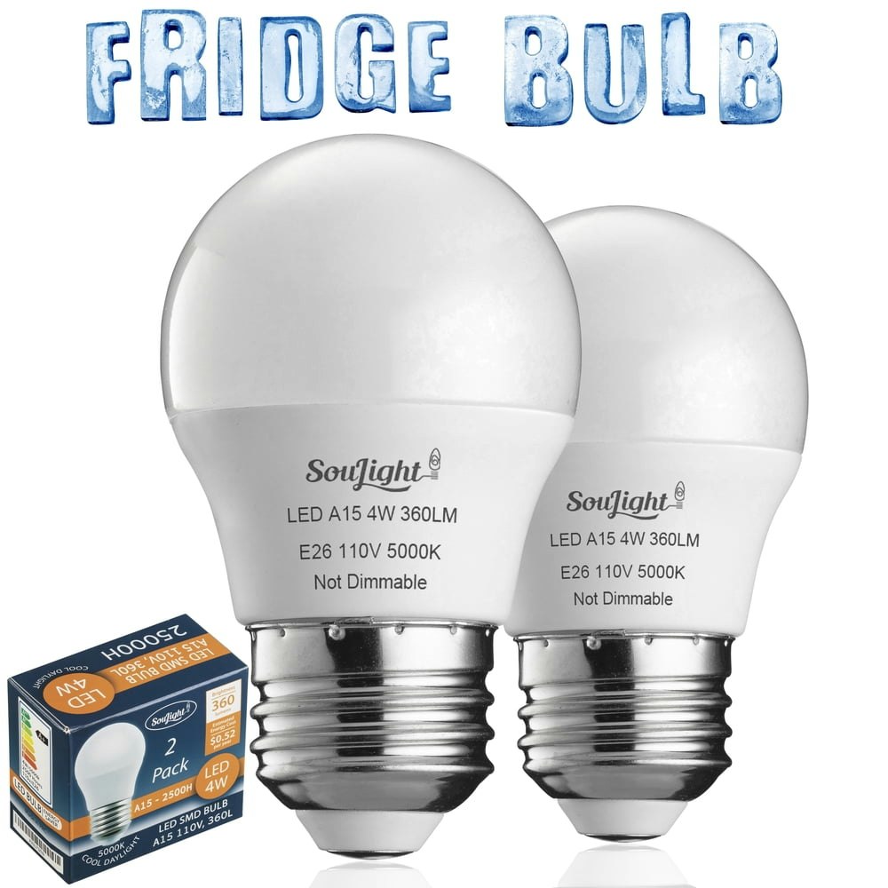 A15 4W LED Appliance Light Bulb 2-Pack: $10.13 A15 4W LED Appliance Light Bulb 2-Pack: $10.13