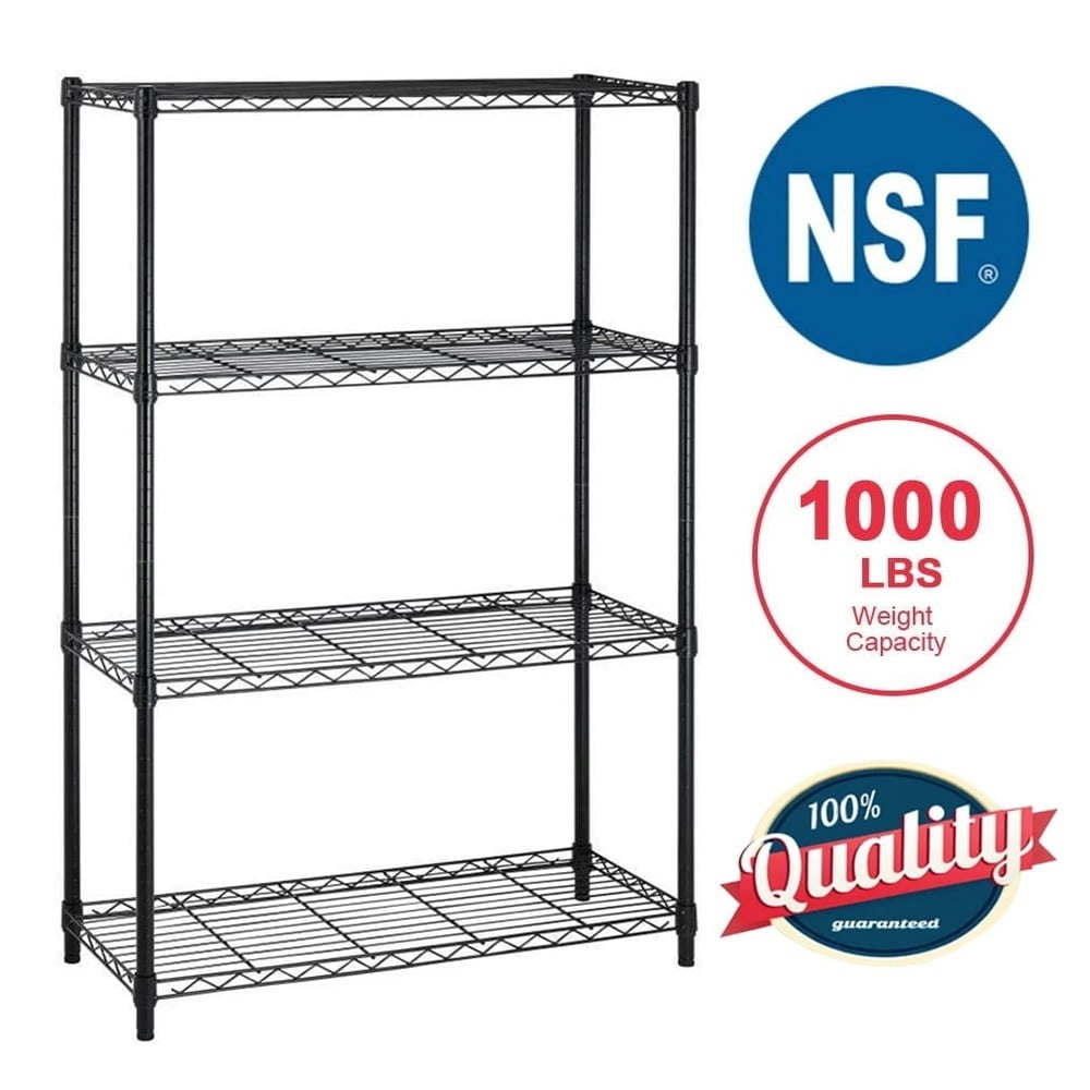 BestOffice 4-Shelf Wire Storage Unit: $43.99 BestOffice 4-Shelf Wire Storage Unit: $43.99