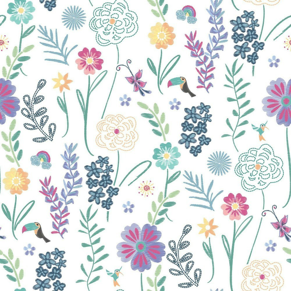 Disney Encanto Floral Peel and Stick Wallpaper: $35.99 Disney Encanto Floral Peel and Stick Wallpaper: $35.99
