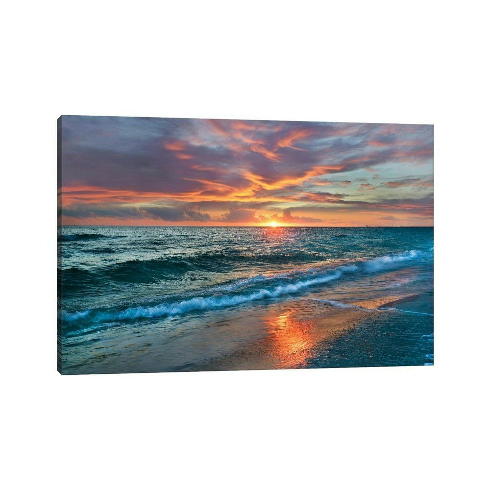 iCanvas Sunset Over Ocean Gulf Islands National Seashore by Tim Fitzharris Wall Canvas 26" x 40": $118.99 iCanvas Sunset Over Ocean Gulf Islands National Seashore by Tim Fitzharris Wall Canvas 26" x 40": $118.99