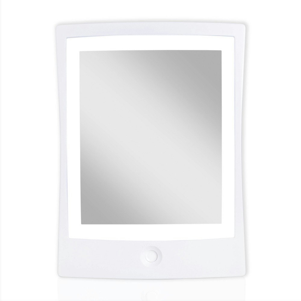Zadro 2"x7" Rechargeable LED Bathroom Vanity Mirror: $59.99