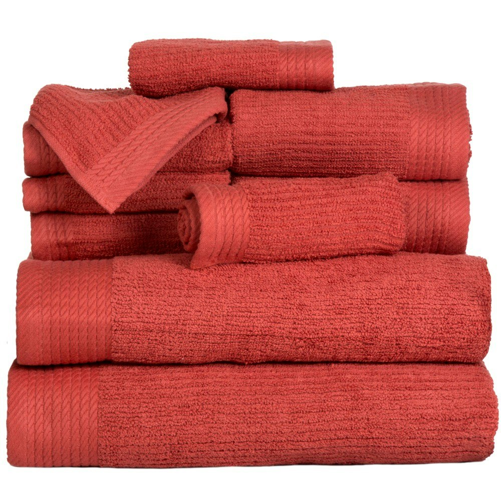 Yorkshire Home Solid Bath Towel and Washcloth 10-Piece Set: $43.99 Yorkshire Home Solid Bath Towel and Washcloth 10-Piece Set: $43.99