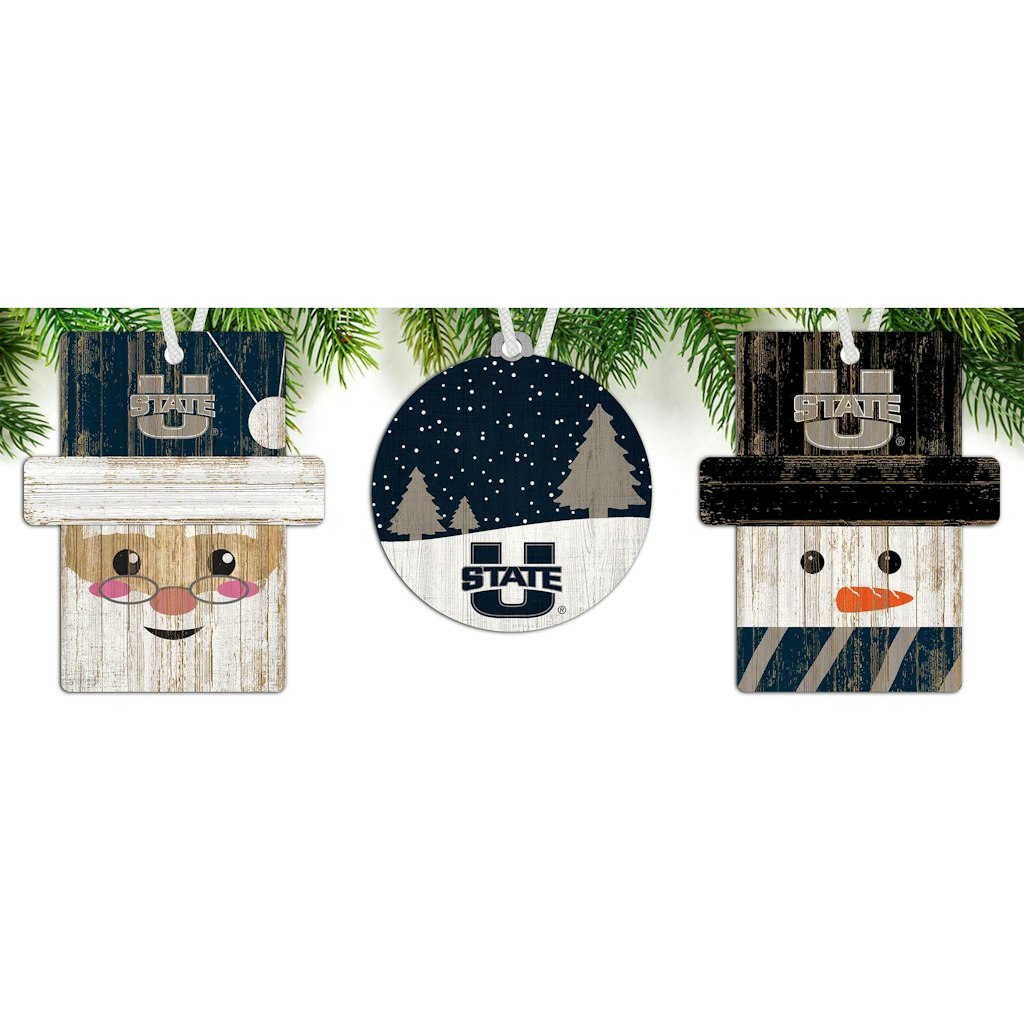 Utah State Aggies Ornament 3-Pack: $24.99